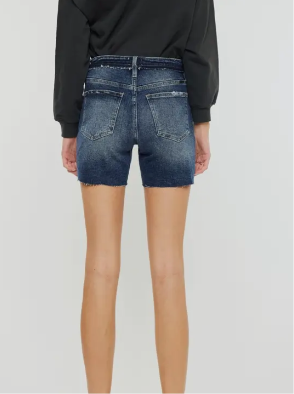 High waist Denim shorts