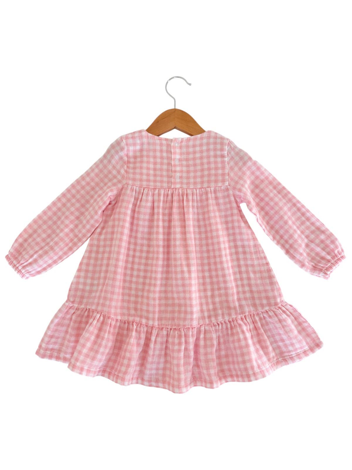 Smocked Ruffle Tiered Dress