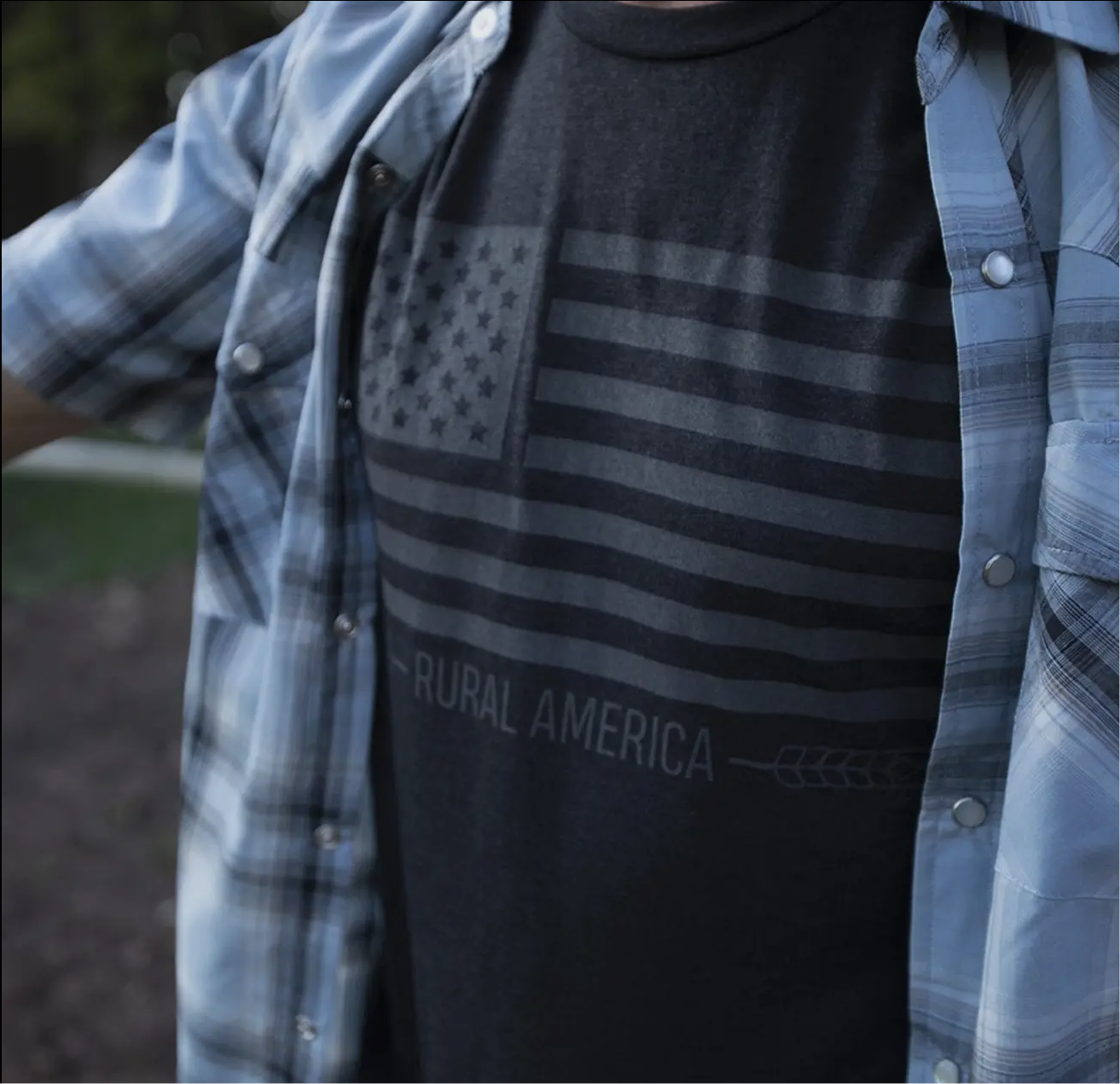 Blackout Flag Tee