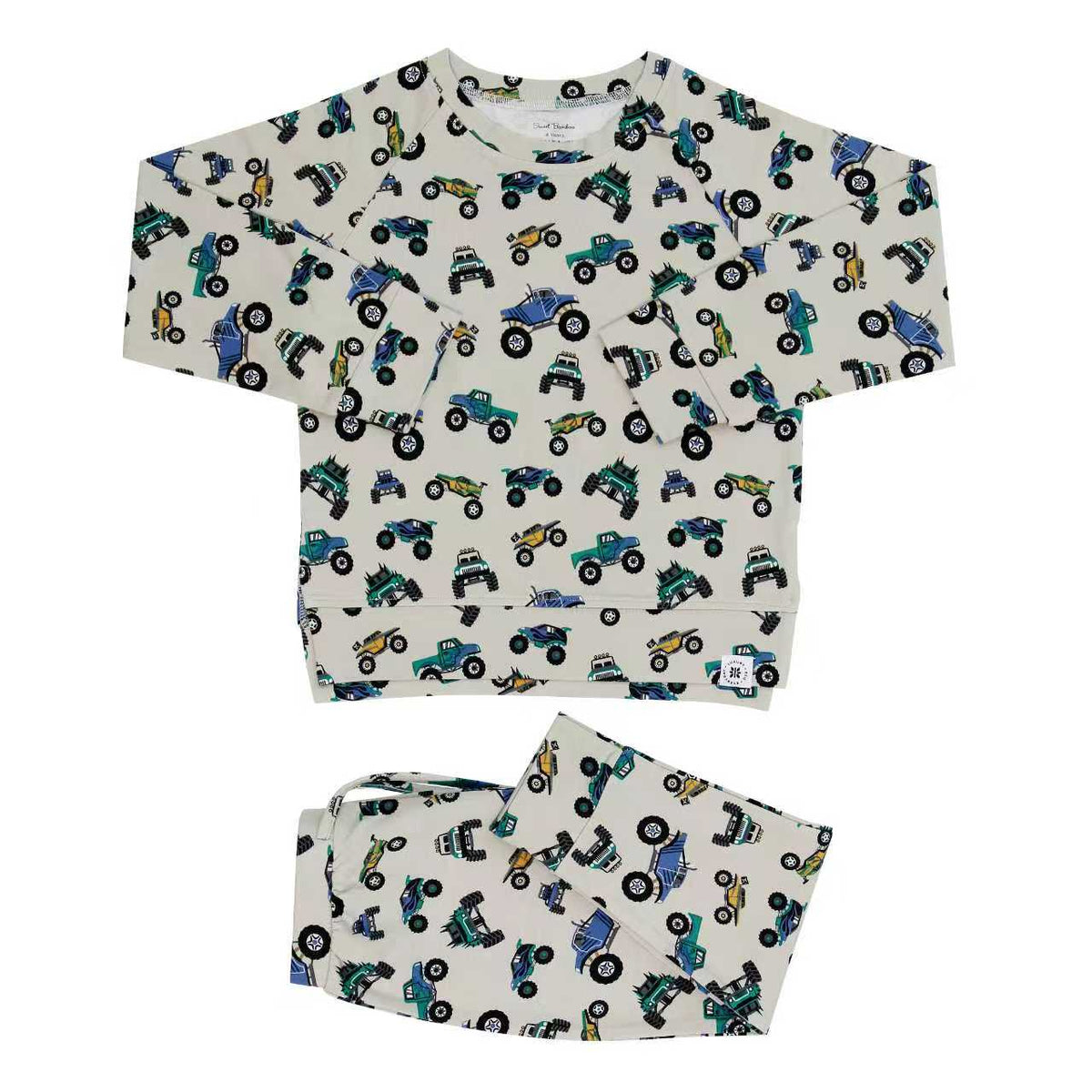 Monster Mash Crew Neck Jogger Set: Monster Mash / 18/24 Months
