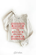MERRY CHRISTMAS vintage pullover