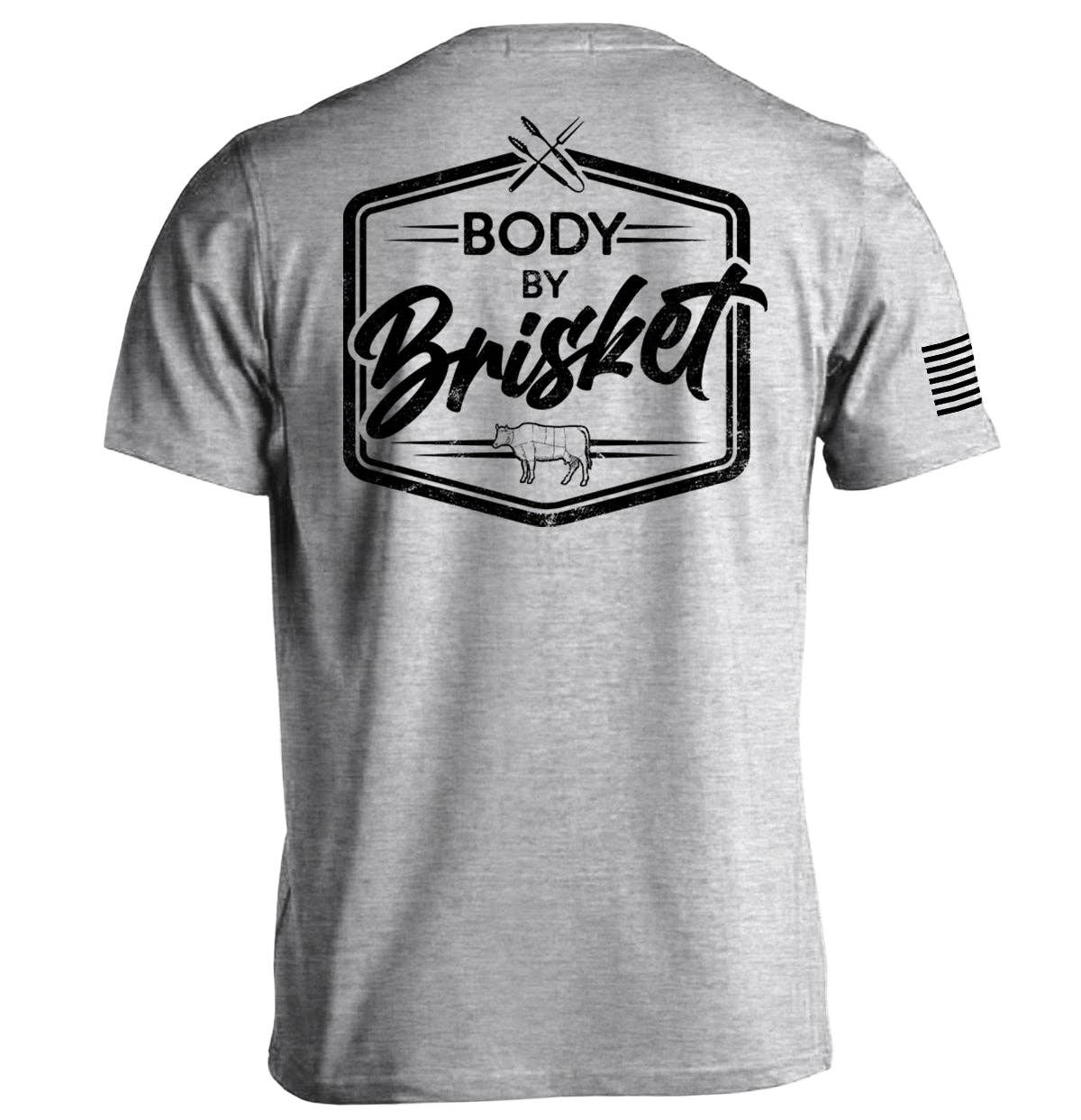 Body by Brisket: Sport Grey / 2XL / Tee