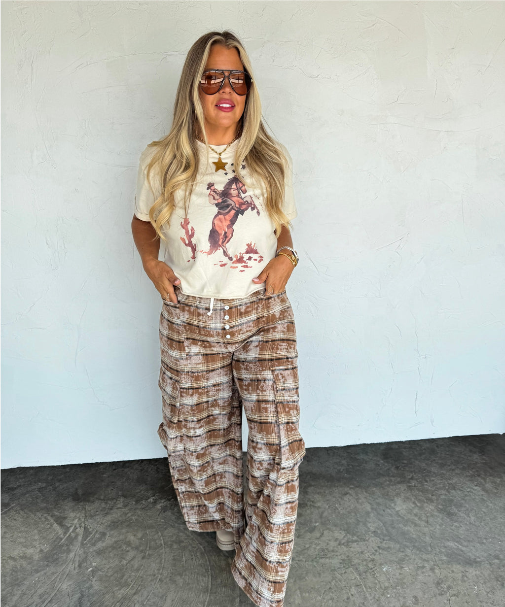 Starry Night Cowboy tee