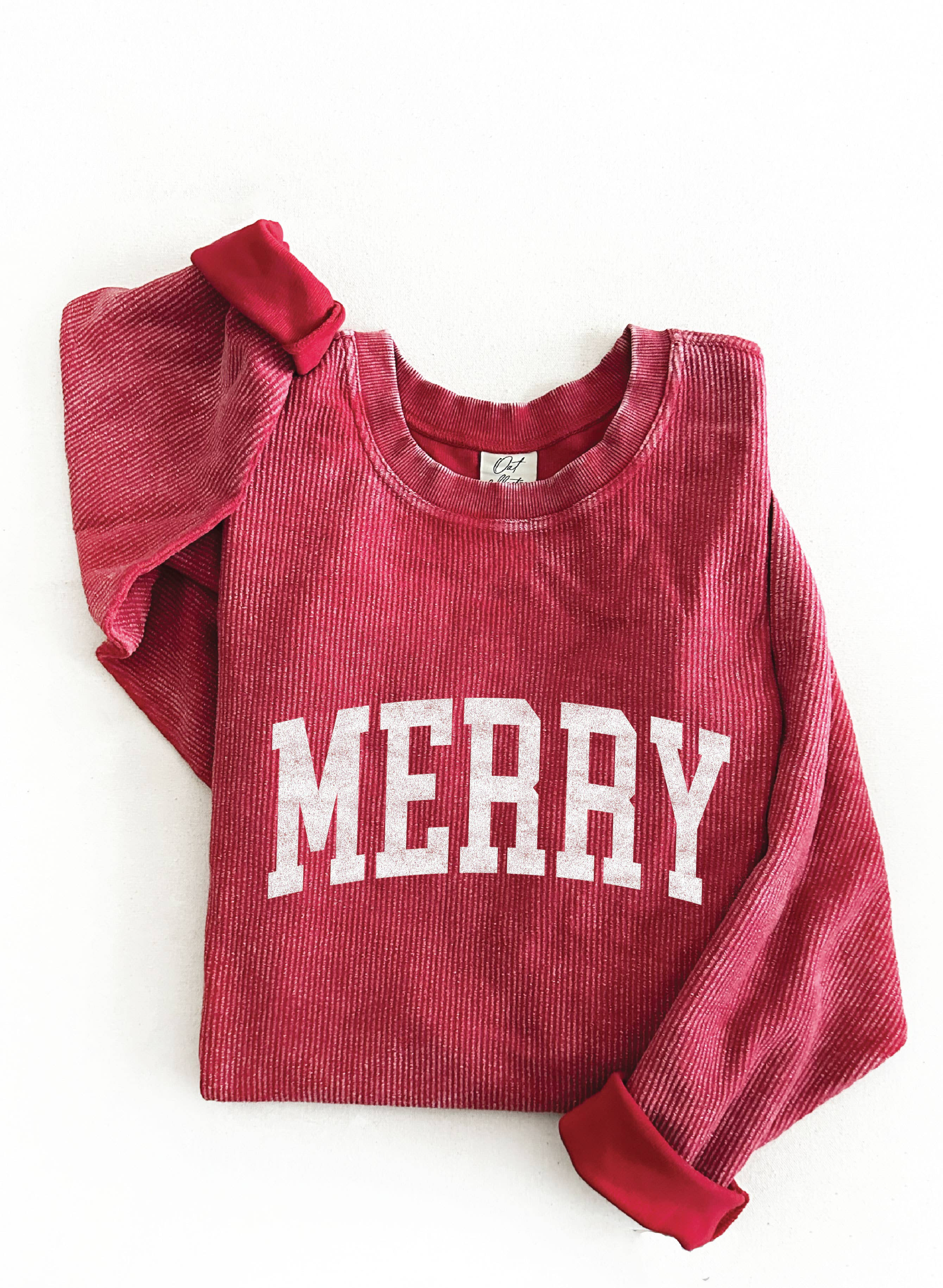 MERRY  Vintage Sweatshirt Red PREORDER