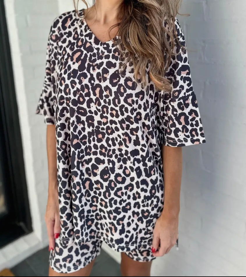 Leopard lounge set