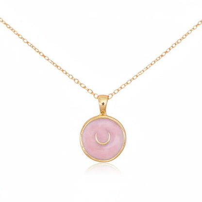 Precious Pink Horseshoe Necklace PREORDER