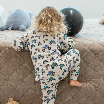 Monster Mash Crew Neck Jogger Set: Monster Mash / 3 Years