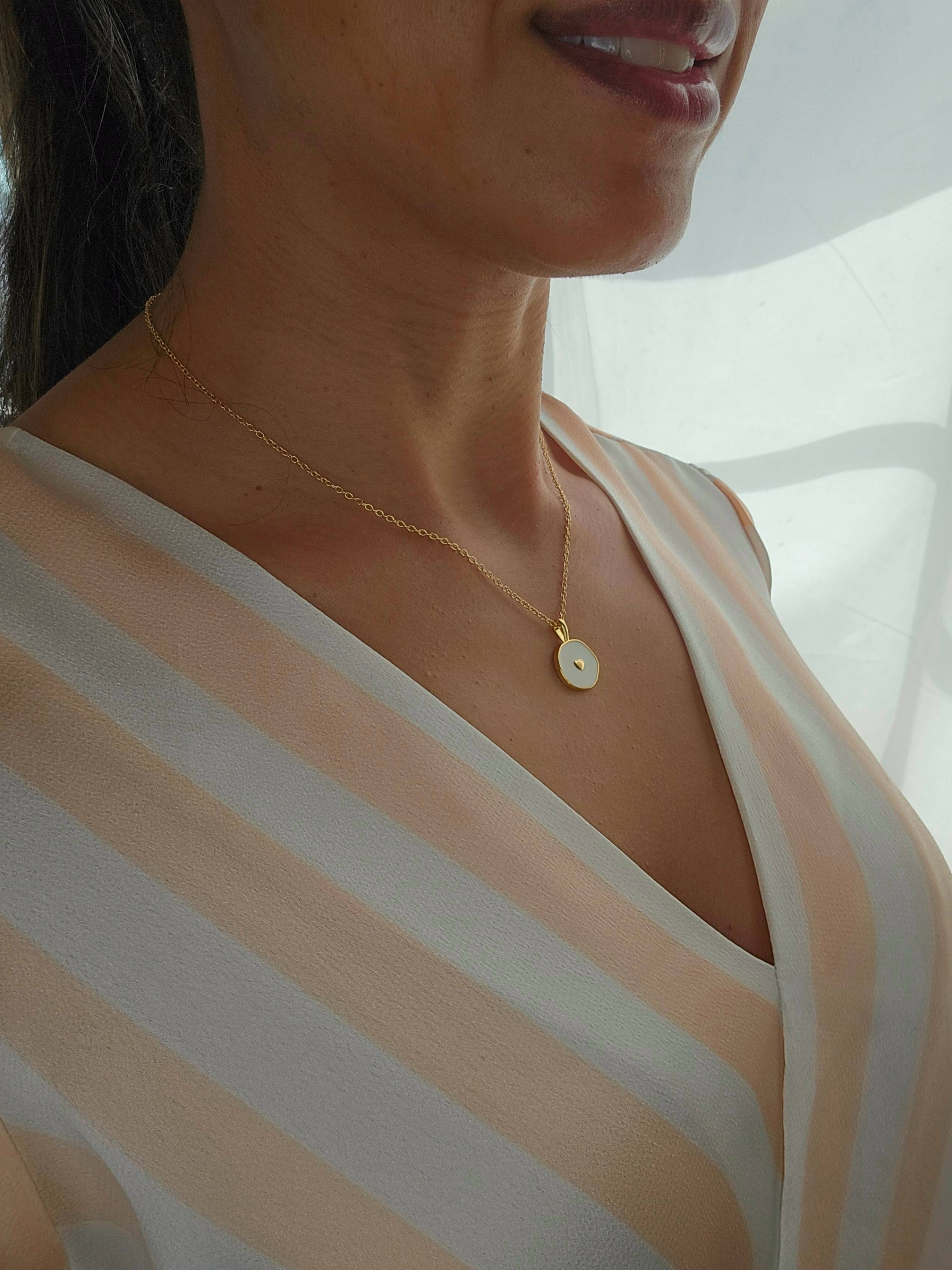 Gold Plated Heart Necklace