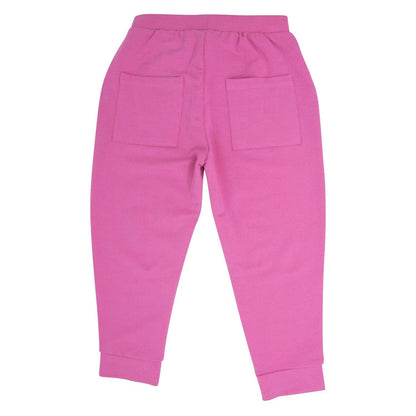 Crew Neck Jogger Set Raspberry Rose: Raspberry Rose French Terry / 12/18 Months
